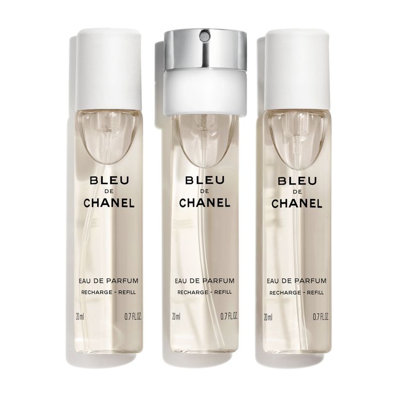 BLEU eau de parfum spray refills 3 x 20 ml