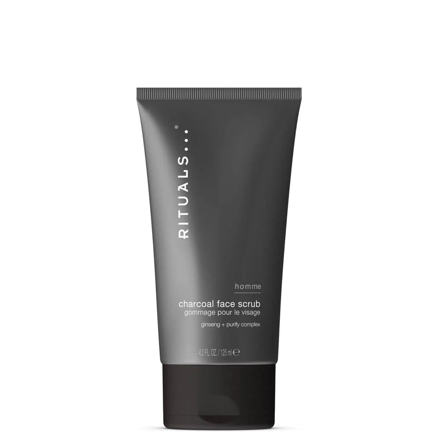 HOMME charcoal face scrub