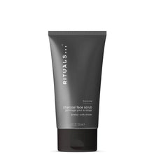 HOMME charcoal face scrub