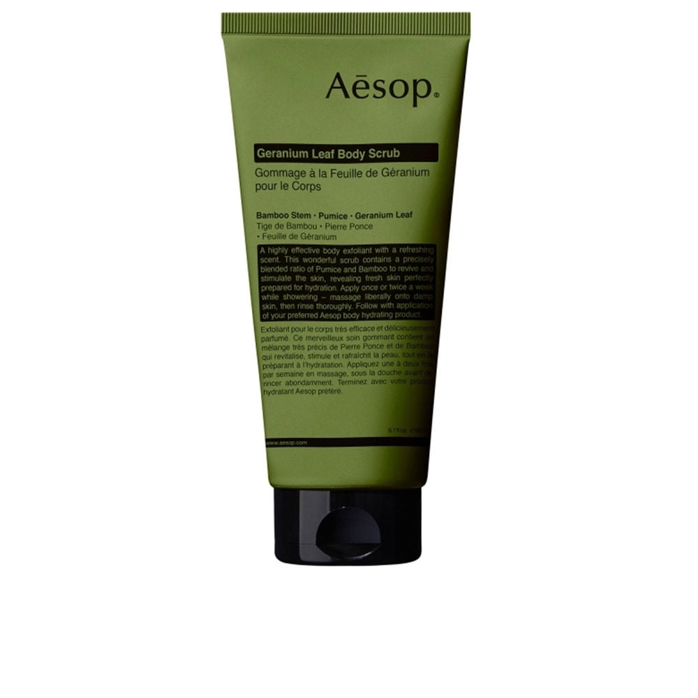 GERANIUM LEAF body scrub
