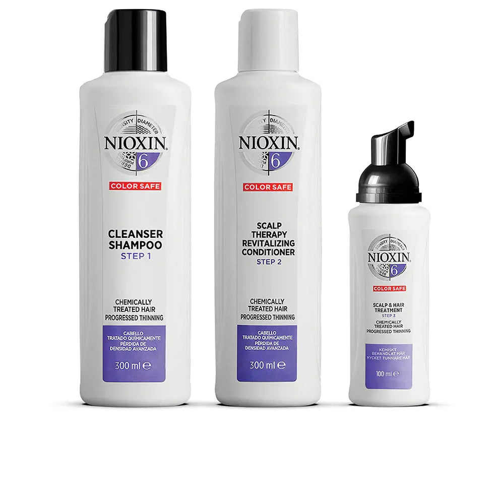 SISTEMA 6  - Kit - Tratamiento para Cabello Tratado con Químicos muy debilitado