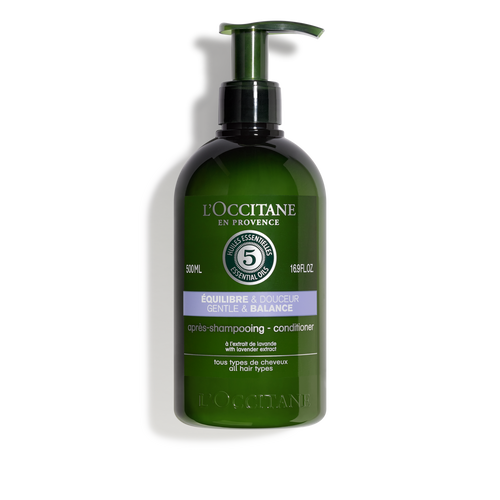 AROMACOLOGÍA ecorecharge balance and softness conditioner