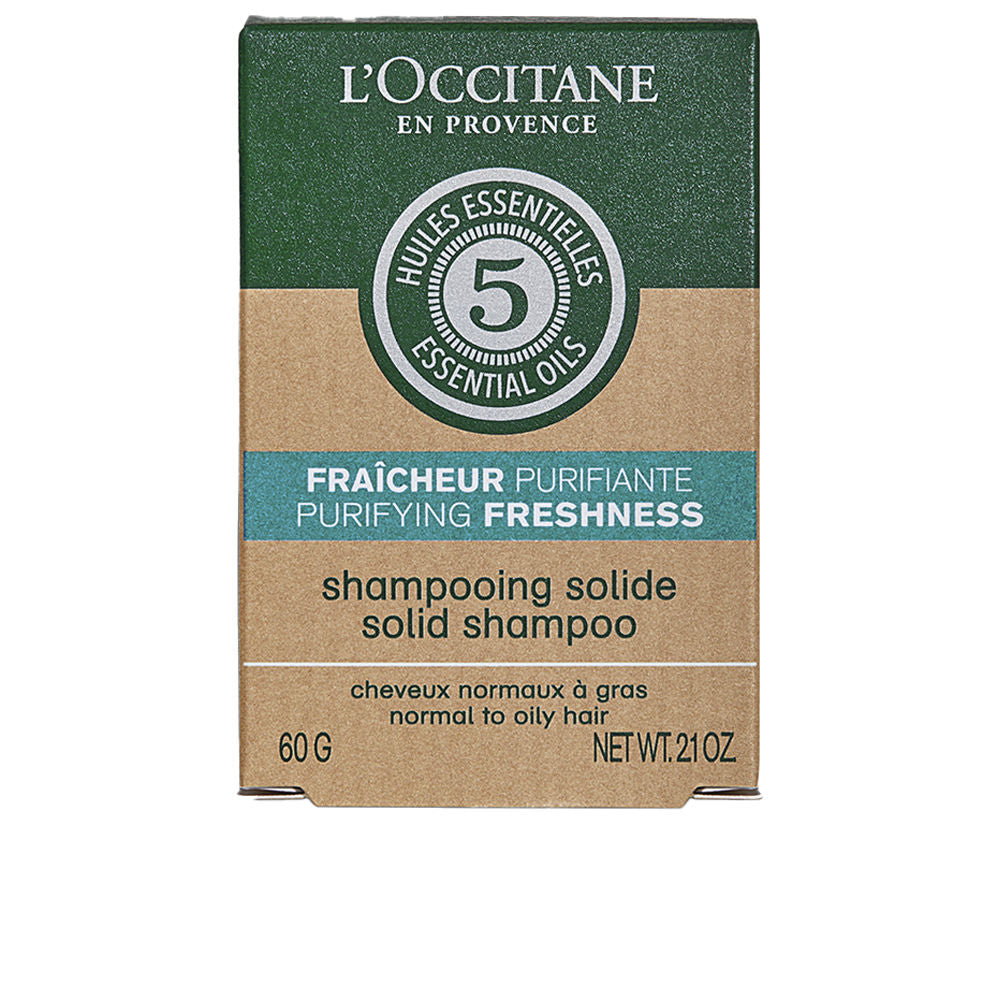 AROMACOLOGÍA revitalizing freshness solid shampoo