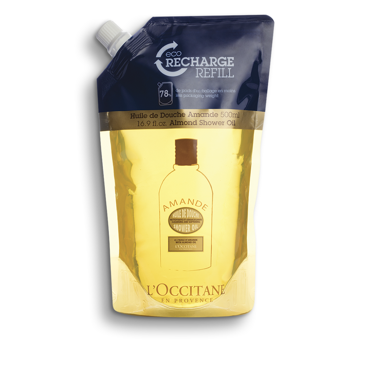 ALMOND eco refill shower oil