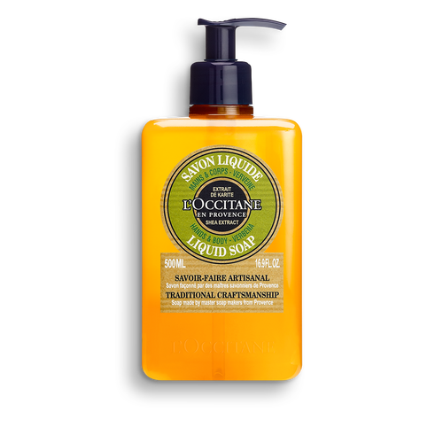 VERBENA shea butter organic liquid soap refill