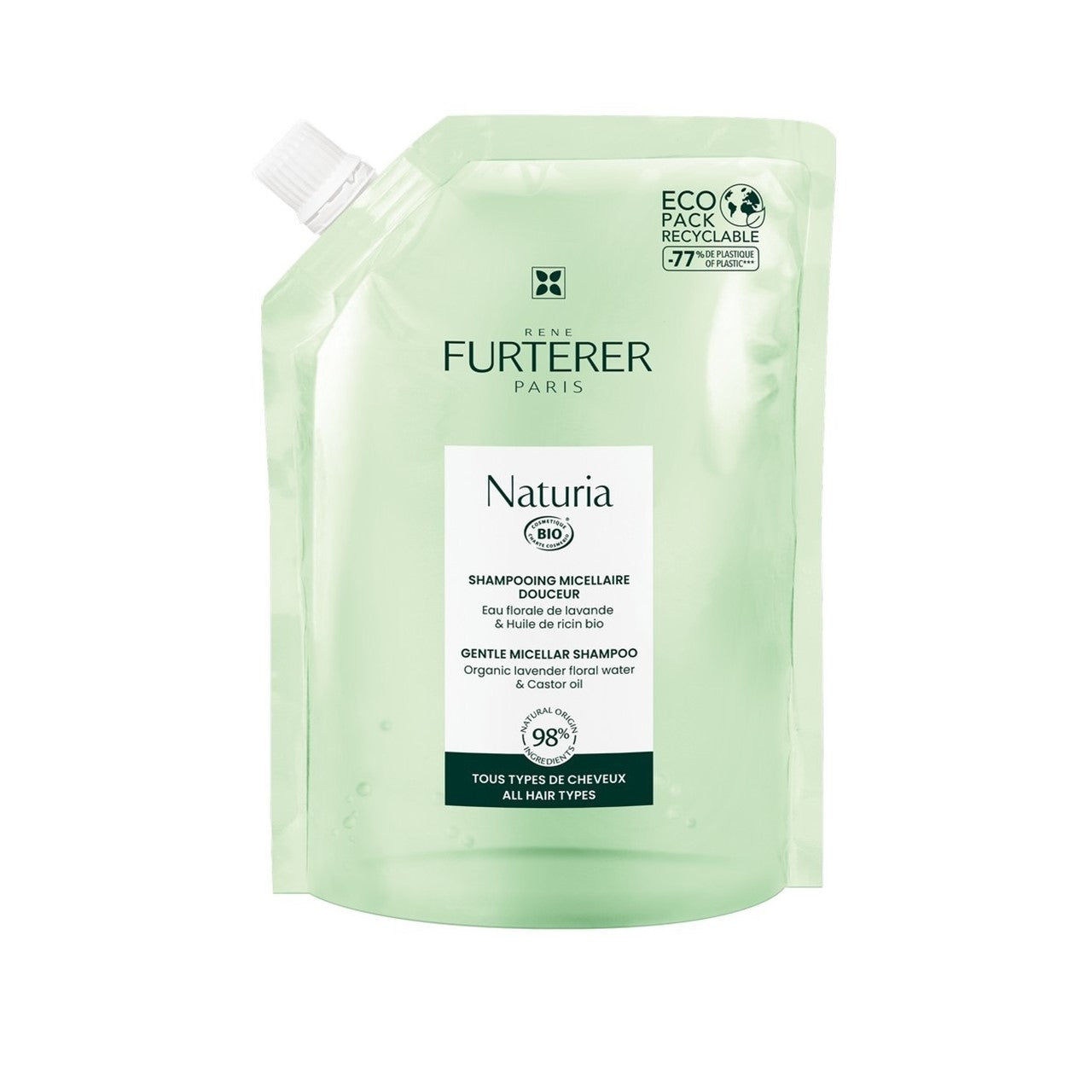 Naturia Gentle Micellar Shampoo Eco Refill