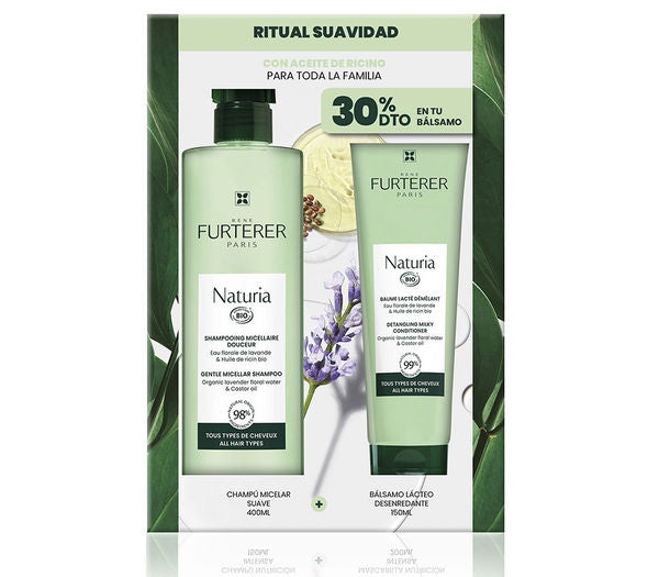 NATURIA GENTLE MICELLAR SHAMPOO LOT 2 pcs