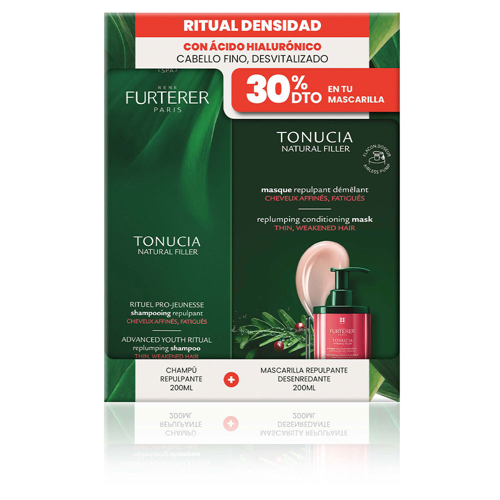 TONUCIA NATURAL FILLER REPLATING SHAMPOO + MASK CASE 2 pcs