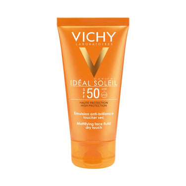 IDÉAL SOLEIL emulsion anti-brillance toucher sec SPF50