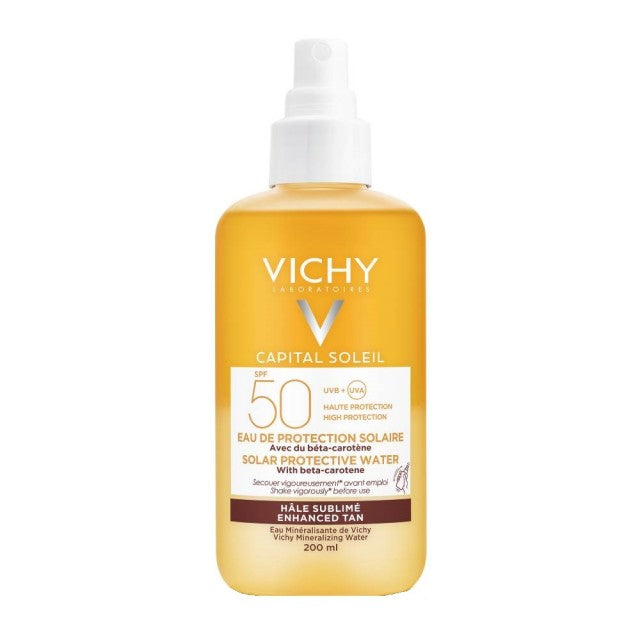 IDÉAL SOLEIL eau de protection solaire hâle sub SPF50
