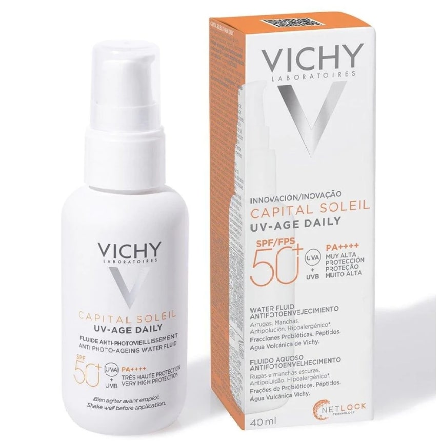 CAPITAL SOLEIL uv-age daily water fluid SPF50+