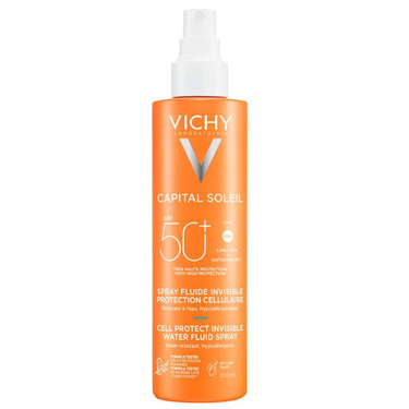 CAPITAL SOLEIL spray fluide invisible protection cellulaire SPF50+