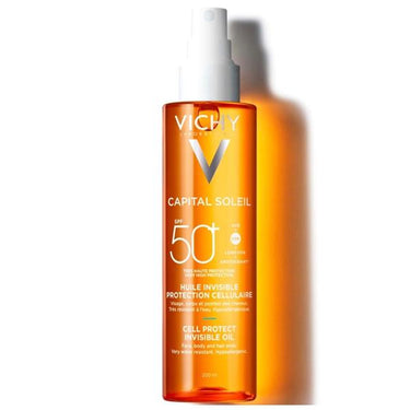 CAPITAL SOLEIL spray aceite invisible cell protect SPF50