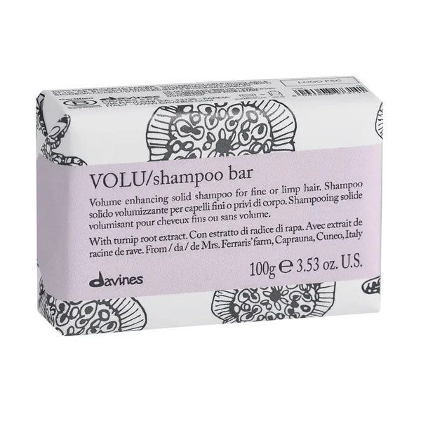 Essential Haircare VOLU Shampoo Bar moisturizing shampoo bar for dry and dehydrated hair