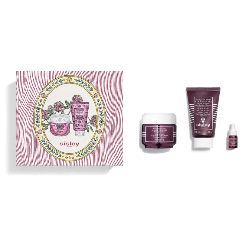 MASQUE CREME À LA ROSE NOIRE CASE 3 pcs