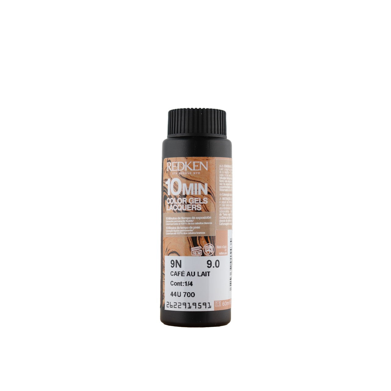 Gel color laquer 10 min #9n-cafe au lait 60 ml x