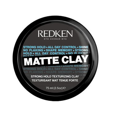 MATTE CLAY strong hold texturizing clay 75 ml