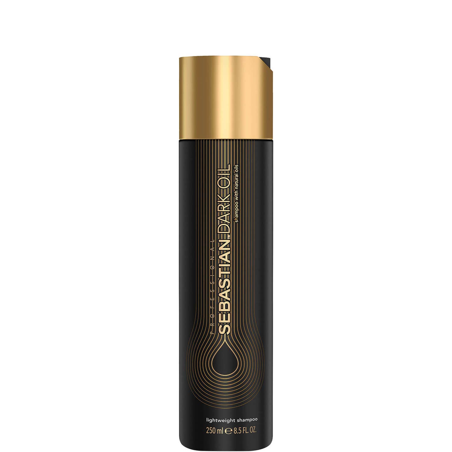 Dark oil lightweight shampoo