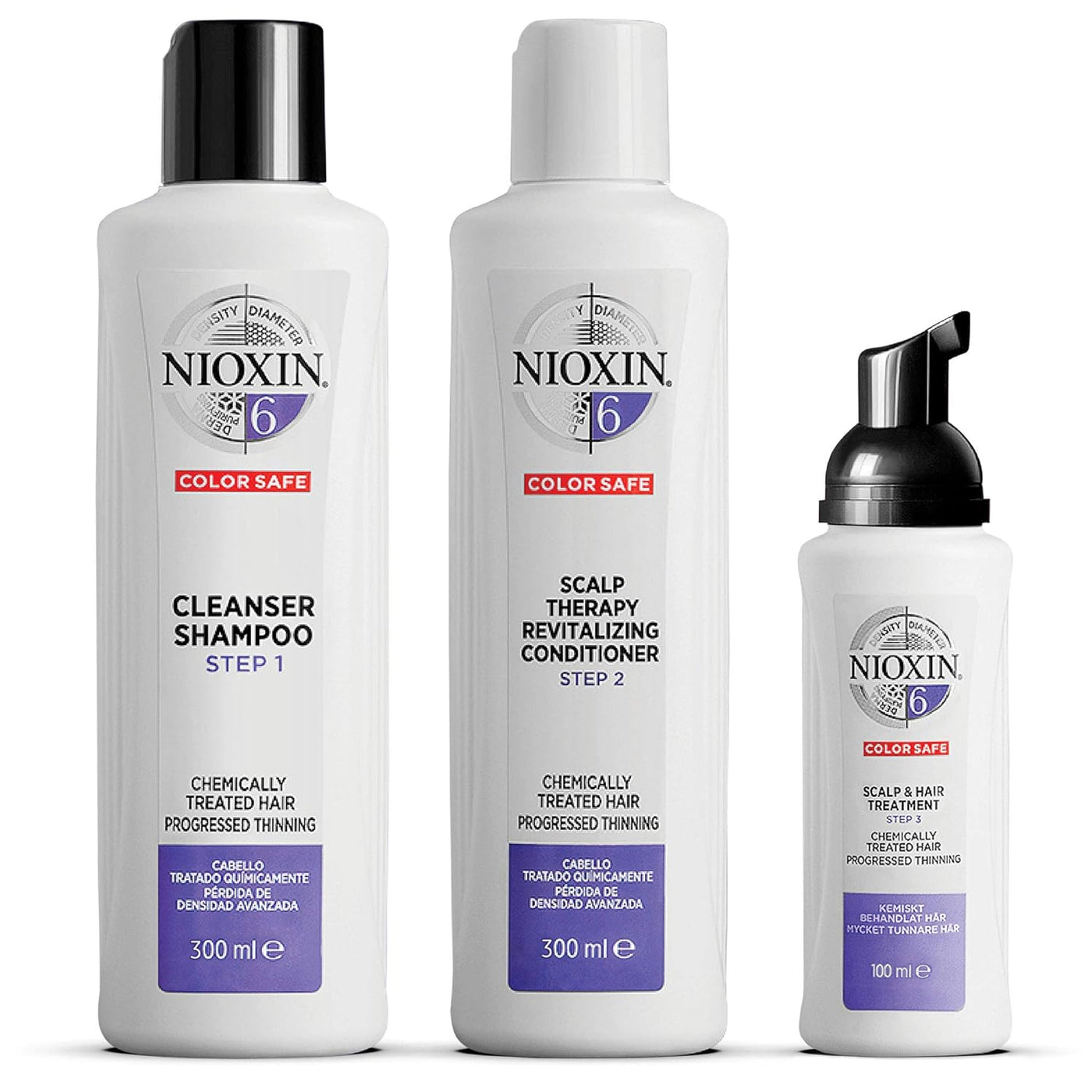 SYSTEM 6 - Kit - Treatment for very weakened Chemically Treated Hair