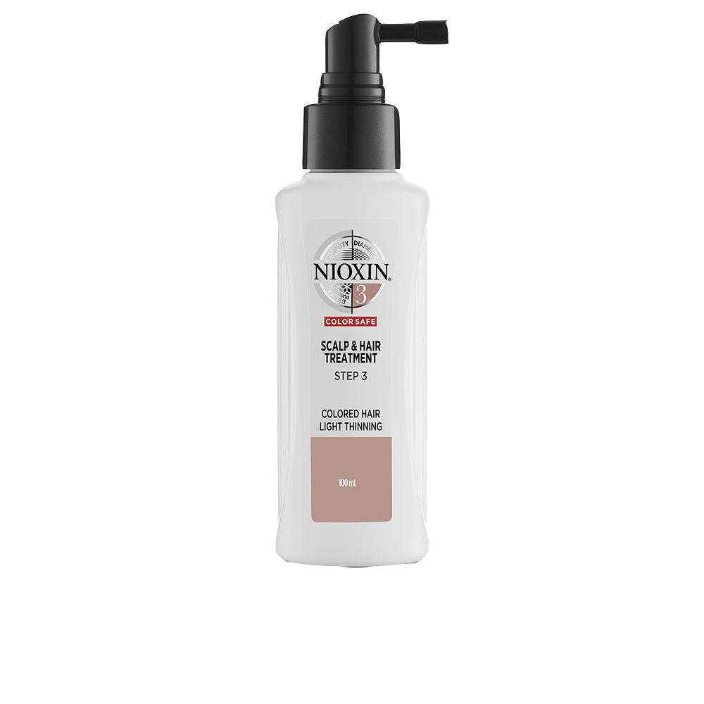 System 3 - treatment - slightly weakened dyeing hair - step