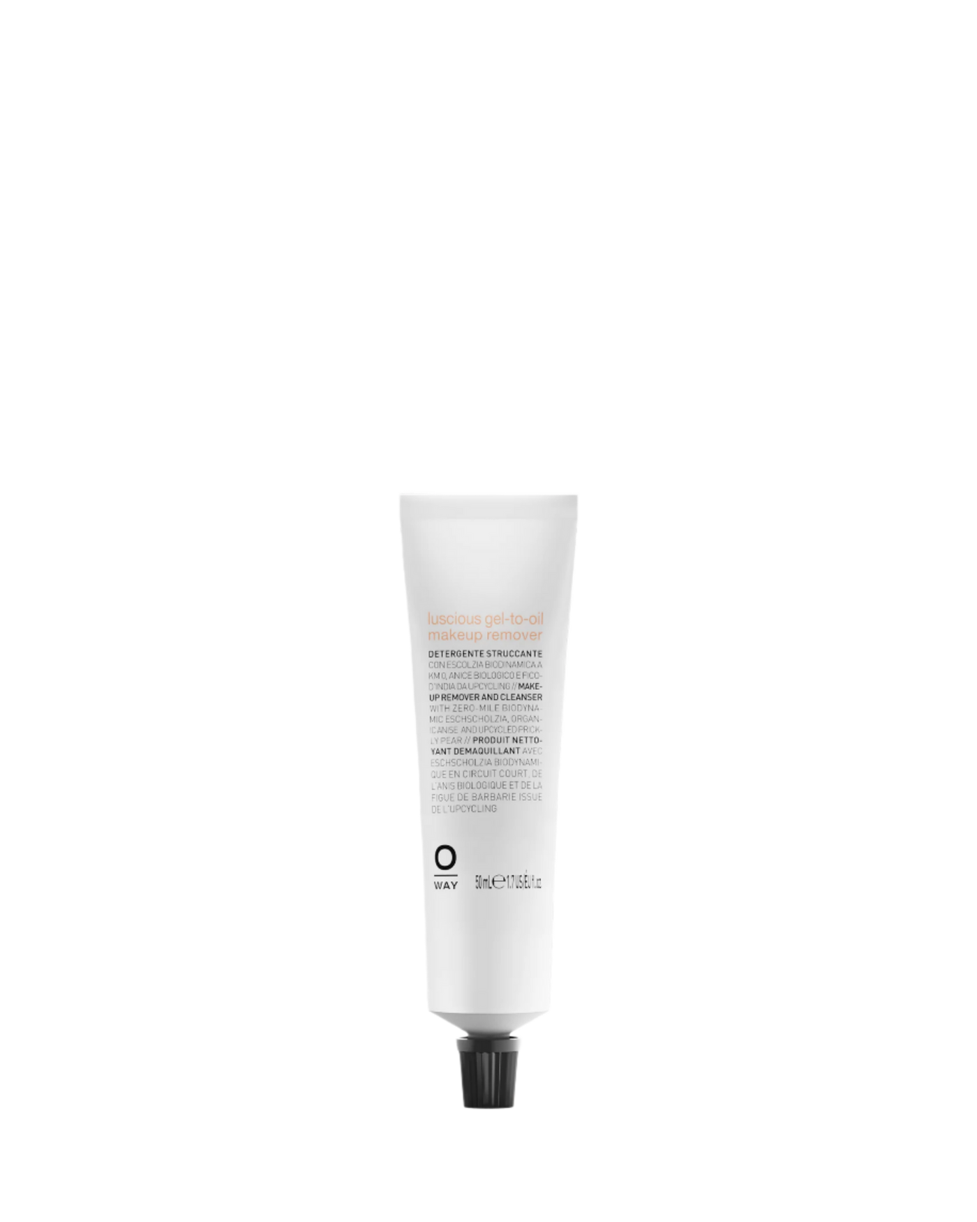 Luscious gel-to-oil make up remover