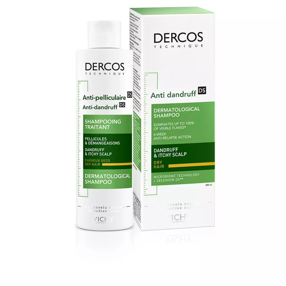 DERCOS anti-pelliculaire secs shampooing traitant