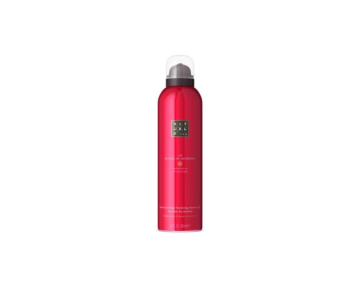 THE RITUAL OF AYURVEDA harmonizing foaming shower gel