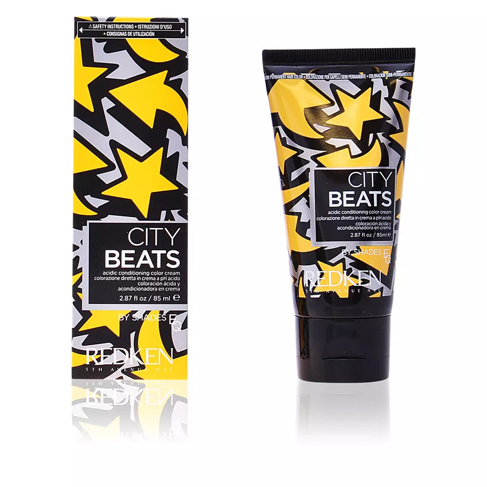 City Beats Acidic Conditioning Color Cream #YeLoww Cab