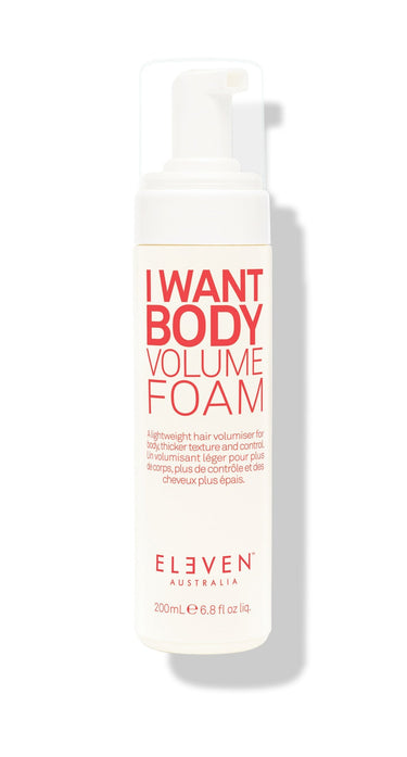 I WANT BODY volume foam