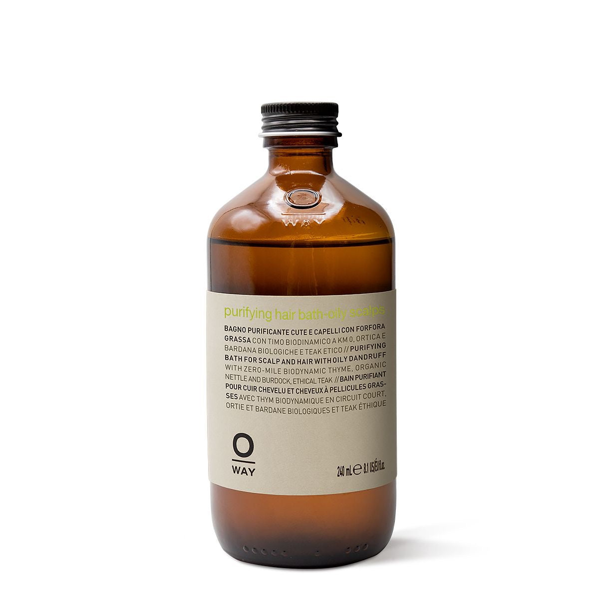 Purifying hair bath - oily scalps