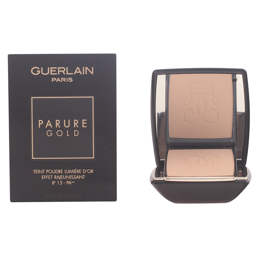 PARURE GOLD teint podre lumière d'or