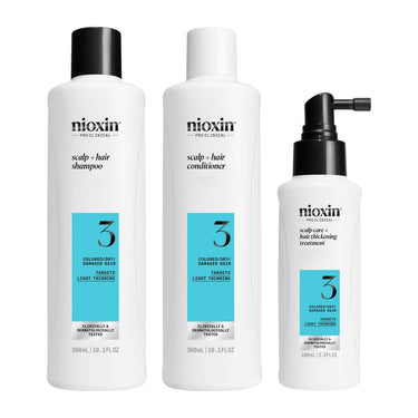 SYSTEM 3 - Kit - Treatment for Colored Hair with Mild Weakening 3 u