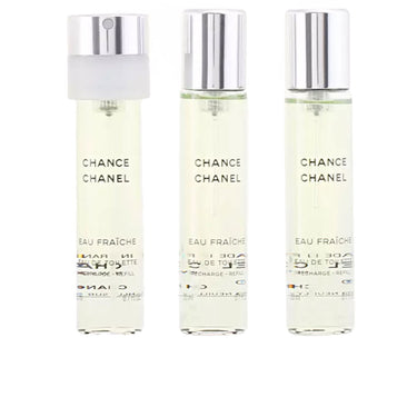CHANCE EAU FRAICHE eau de toilette twist & spray 3 refills 3 x 20 ml