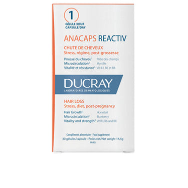 ANACAPS REACTIV reactive hair loss food supplement 30 units