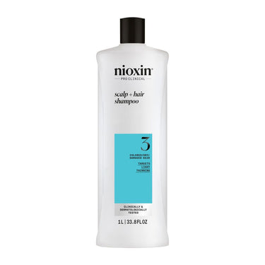SYSTEM 3 - Shampoo - Dyed and Damaged Hair with Mild Weakening 300 ml