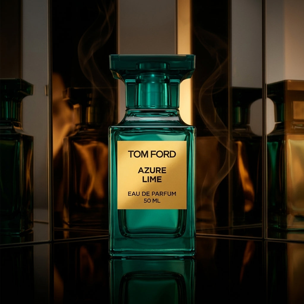Azure lime perfumed water