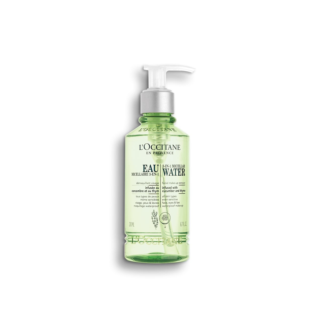 EAU MICELLAIRE 3-EN-1 démaquillant visage
