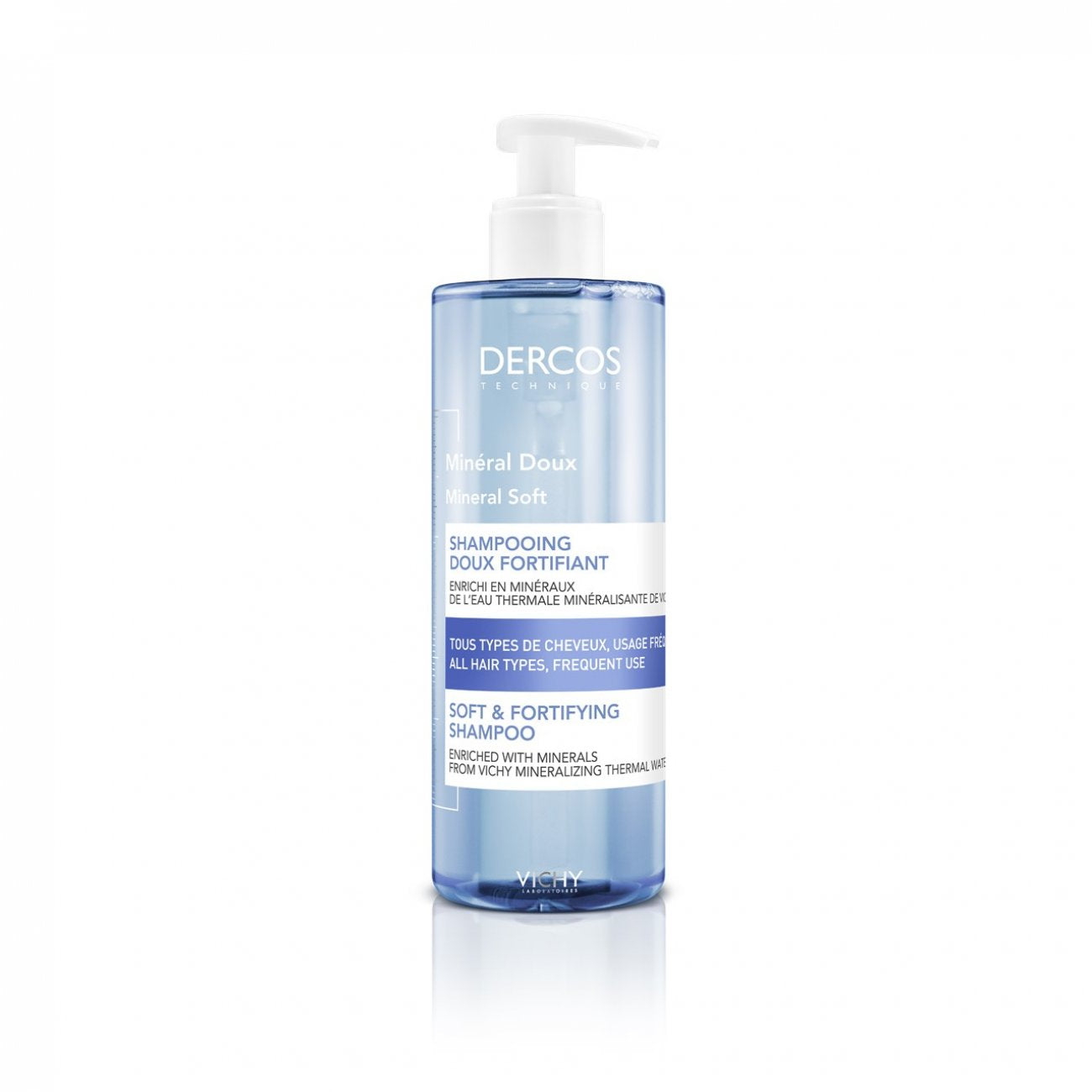 DERCOS mineral shampoo frequent use